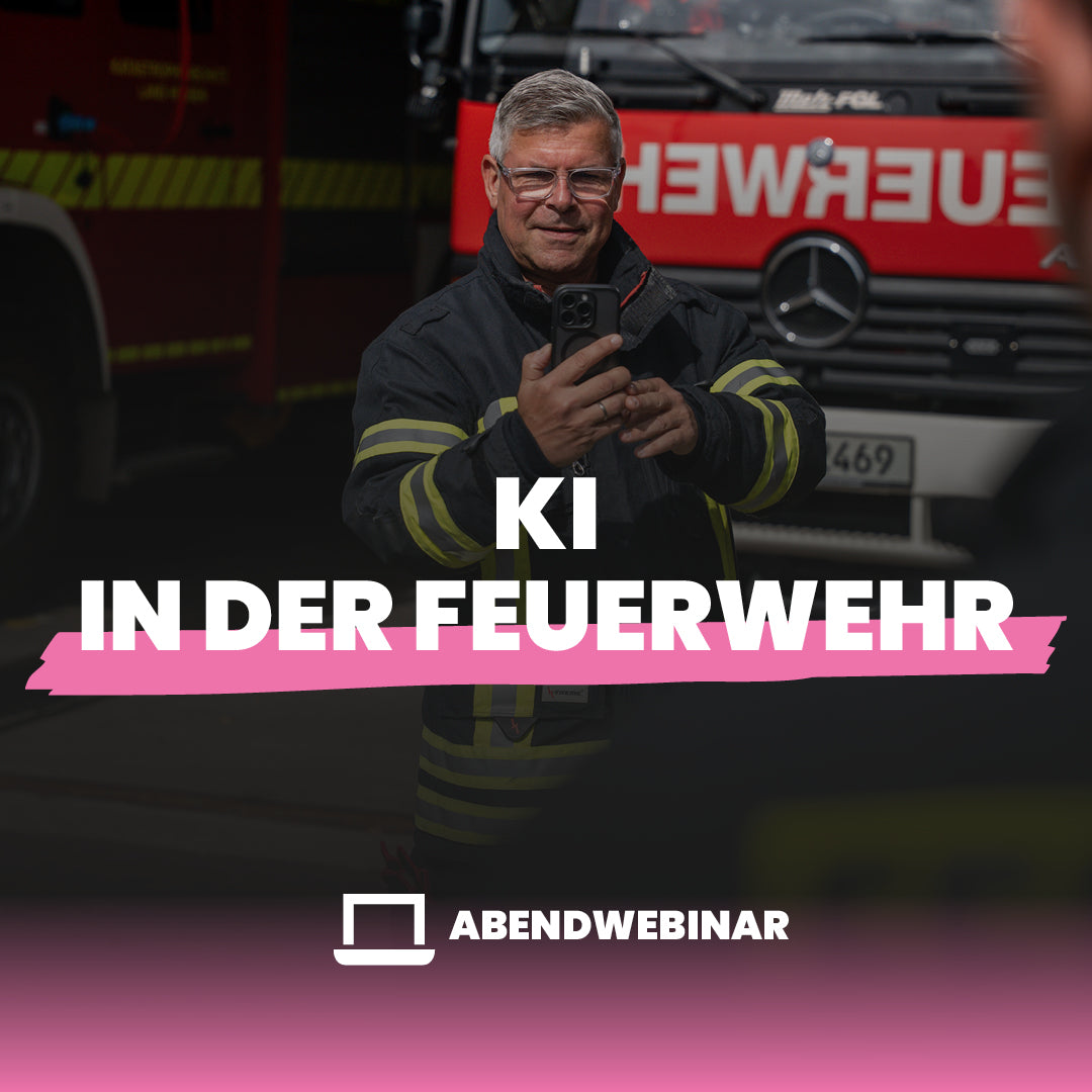 Abendwebinar: "KI in der Feuerwehr"