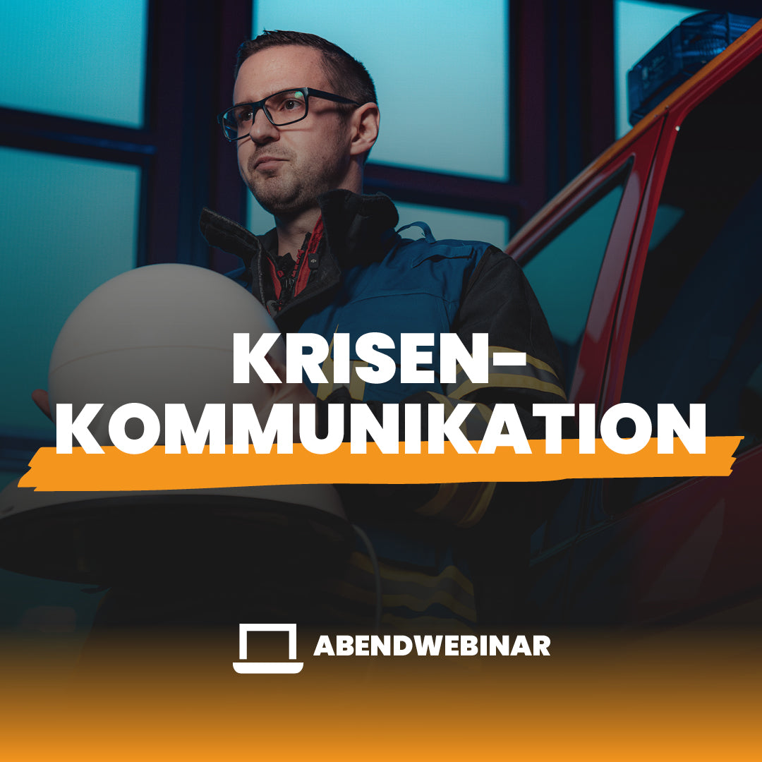 Abendwebinar: Krisenkommunikation